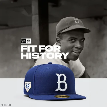 ニューエラからジャッキー・ロビンソンを讃えたメモリアルキャップ「Jackie Robinson Day 2024」が2024年 4/15 発売 (New Era)