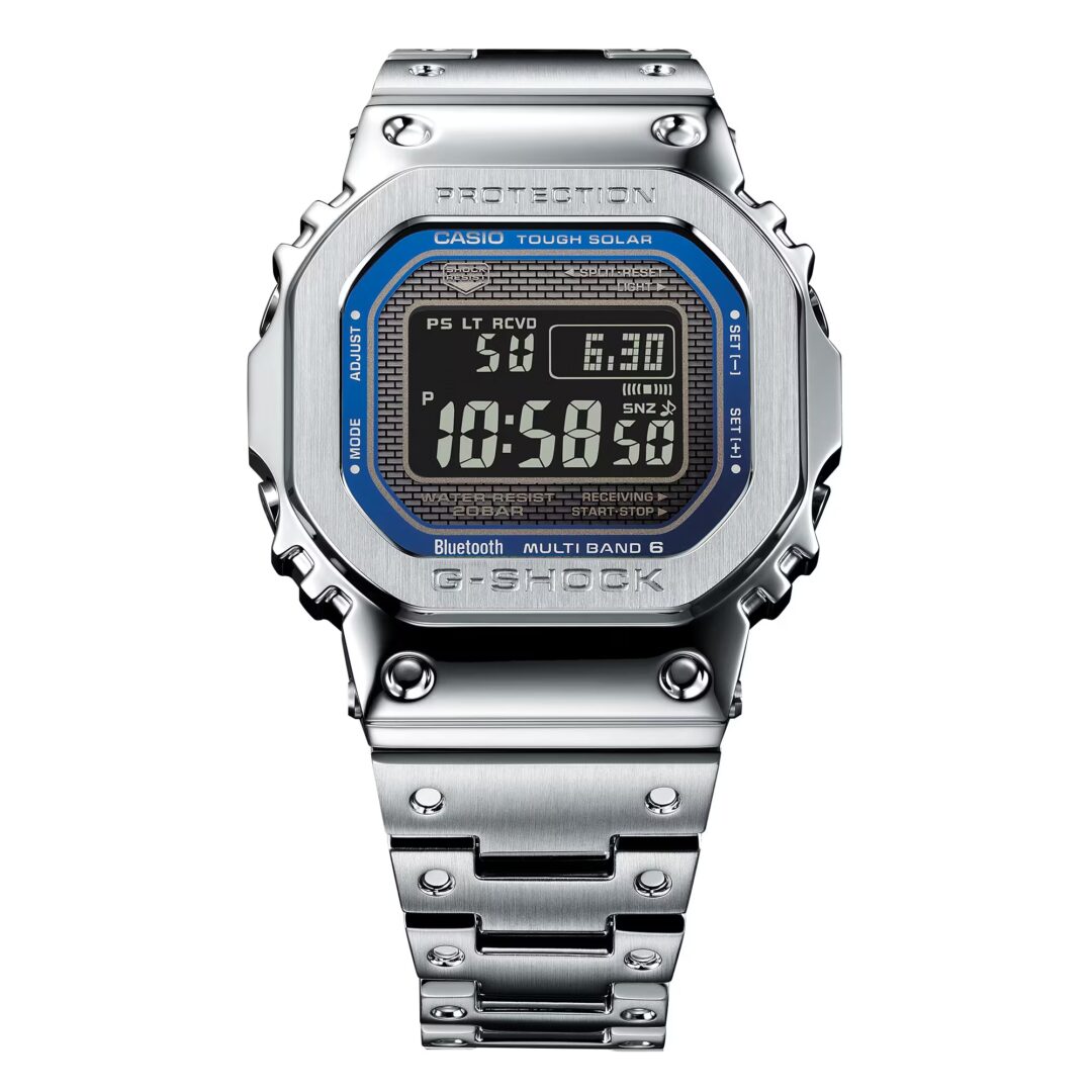 【2024年 4/6 発売】「G-SHOCK」フルメタルシリーズ！ダイアルに鮮やかなブルーを採用した「GMW-B5000D-2JF」 (Gショック ジーショック)