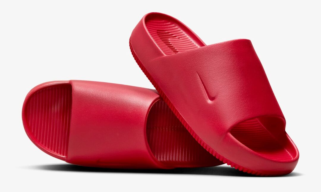 【2024年 4/15 発売】ナイキ カーム スライド “ユニバーシティレッド” (NIKE CALM SLIDE “Universtiy Red”) [FD4116-600]