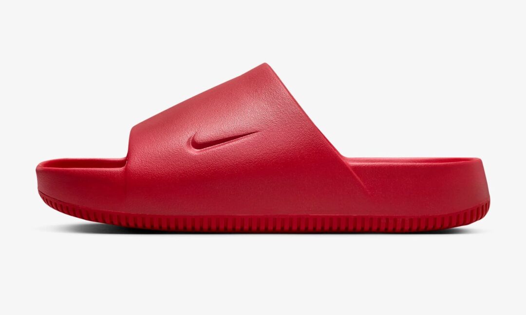 【2024年 4/15 発売】ナイキ カーム スライド “ユニバーシティレッド” (NIKE CALM SLIDE “Universtiy Red”) [FD4116-600]