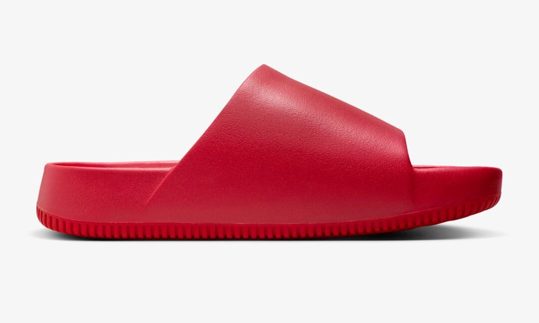 【2024年 4/15 発売】ナイキ カーム スライド “ユニバーシティレッド” (NIKE CALM SLIDE “Universtiy Red”) [FD4116-600]