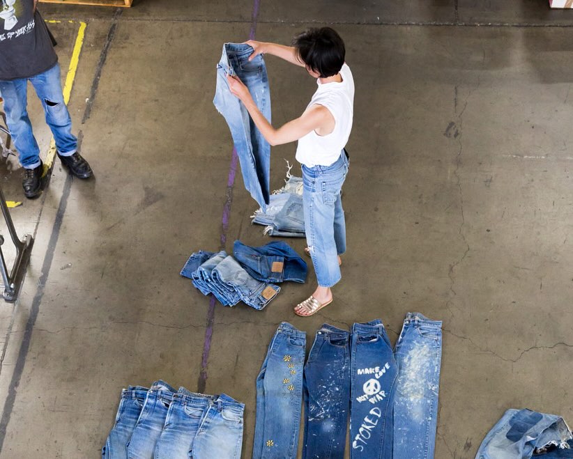 リーバイス ユーズドデニムを1点1点カスタマイズ/リペアする「Levi’s Authorized Vintage」が2024年 4/12 19:30~発売