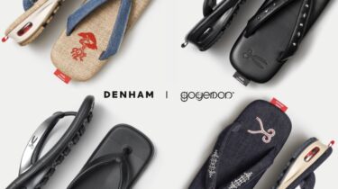 雪駄+スニーカー「unda-雲駄-」× DENHAM 別注「goyemon -UNDA 2024 S/S」が2024年 4/12 発売 (デンハム ゴエモン)