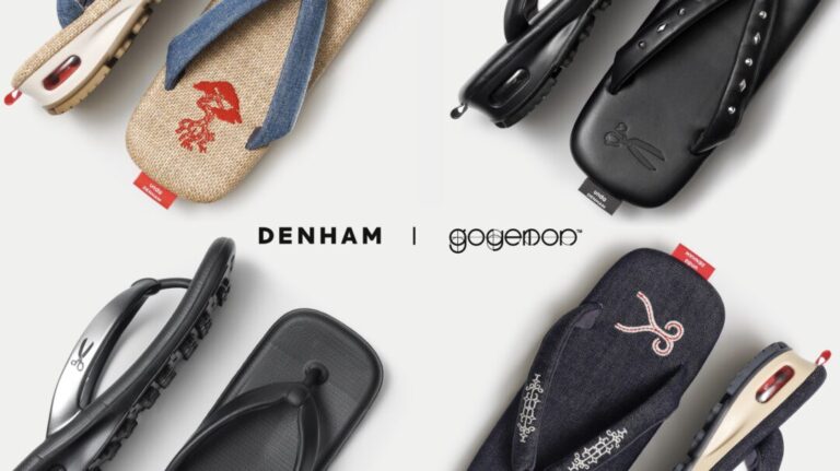 雪駄+スニーカー「unda-雲駄-」× DENHAM 別注「goyemon -UNDA