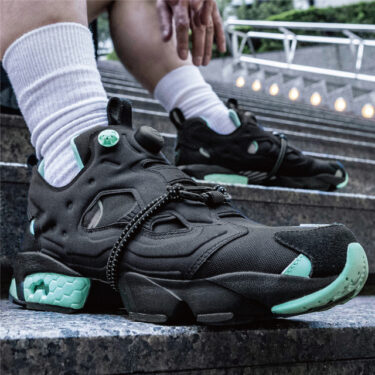 【2024年 5/1 発売】POTR × REEBOK INSTA PUMP FURY 94 “Black/Turquoise Blue” (ピー・オー・ティー・アール リーボック インスタ ポンプ フューリー 94  “ブラック/ターコイズブルー”)