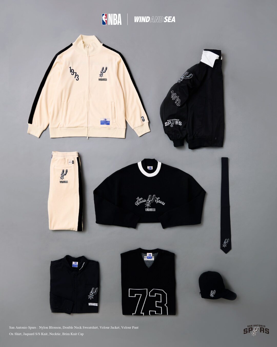 【2024年 4/6 発売】WIND AND SEA x NBA 2024 S/S “2000s NBA CULTURE” (ウィンダンシー エヌビーエー 2024年 春夏)