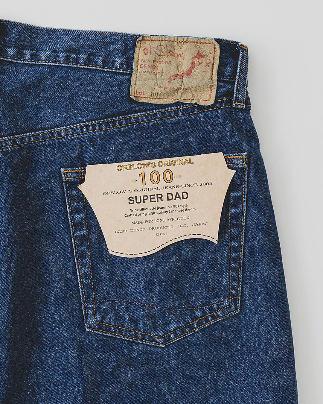 orSlow × BEAMS 別注 「SUPER DAD’S FIT」が発売予定 (オアスロウ ビームス “スーパーダッドフィット”)