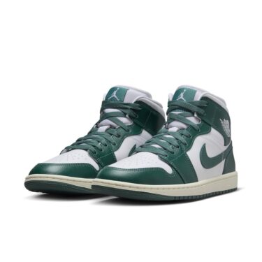 【2024年 夏 発売予定】ナイキ エア ジョーダン 1 ミッド “ホワイト/ビンテージグリーン” (NIKE AIR JORDAN 1 MID “White/Vintage Green")