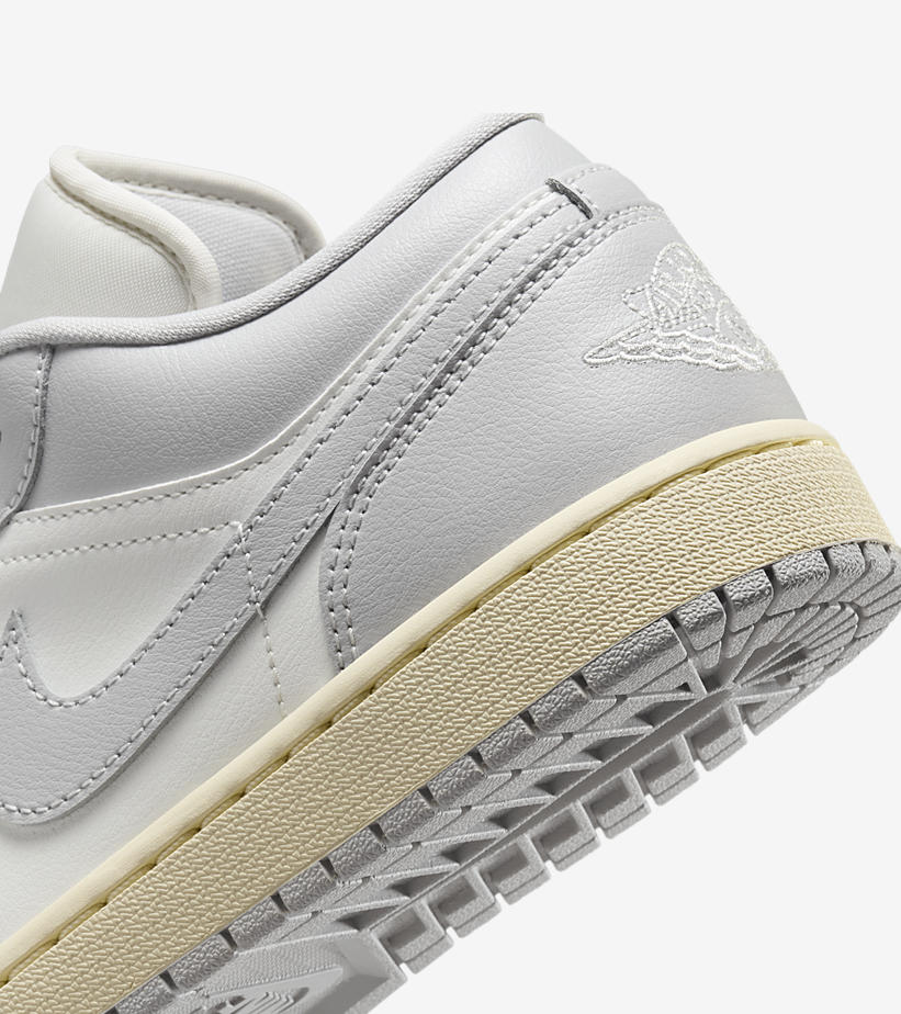 【2024年 発売予定】ナイキ ウィメンズ エア ジョーダン 1 ロー “ライトグレー/セイル” (NIKE WMNS AIR JORDAN 1 LOW “Light Grey/Sail”) [DC0774-103]