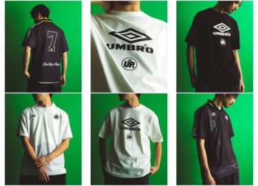 【2024年 6月中旬 発売】UMBRO × LINEUP 別注 logo tee & game shirt (アンブロ ラインナップ)