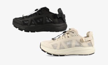 【2024年 4/13 発売】SALOMON TECHSONIC “Black/Almond Milk” (サロモン テックソニック) [l47438200/l47438500]