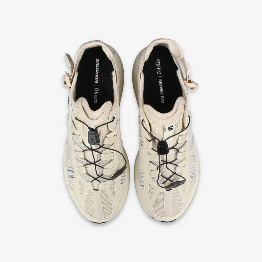 【2024年 4/13 発売】SALOMON TECHSONIC “Black/Almond Milk” (サロモン テックソニック) [l47438200/l47438500]