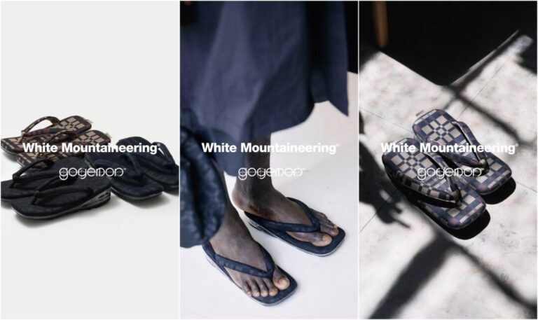 White Mountaineering GOYEMON 雪駄　M 楽天市場】White Mountaineering × GOYEMON ホワイト