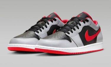 【2024年 4/5 発売】ナイキ エア ジョーダン 1 ロー “ブラック/ファイヤーレッド” (NIKE AIR JORDAN 1 LOW “Black/Fire Red”) [553558-060]