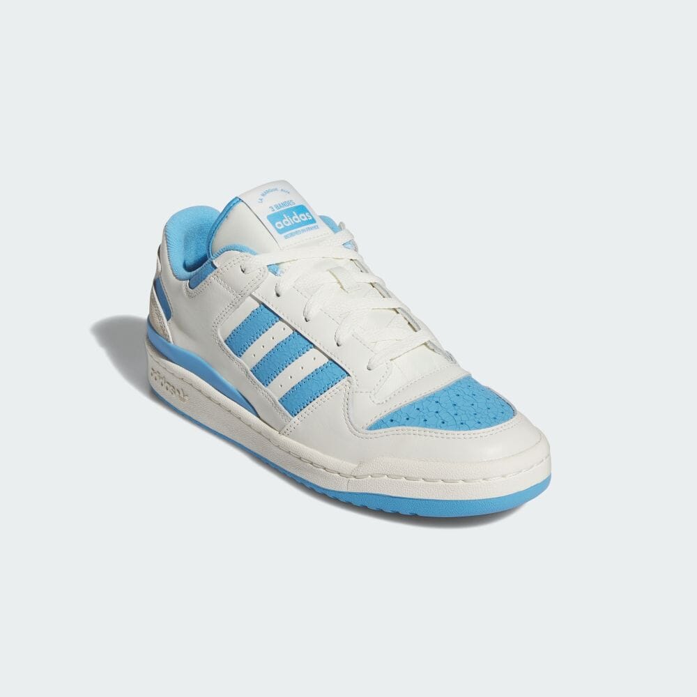 【2024年 4/5 発売】adidas Originals FORUM LOW CL “Ivory/Semi Blue Burst” (アディダス オリジナルス フォーラム ロー “アイボリー/セミブルーバースト”) [IG3779]