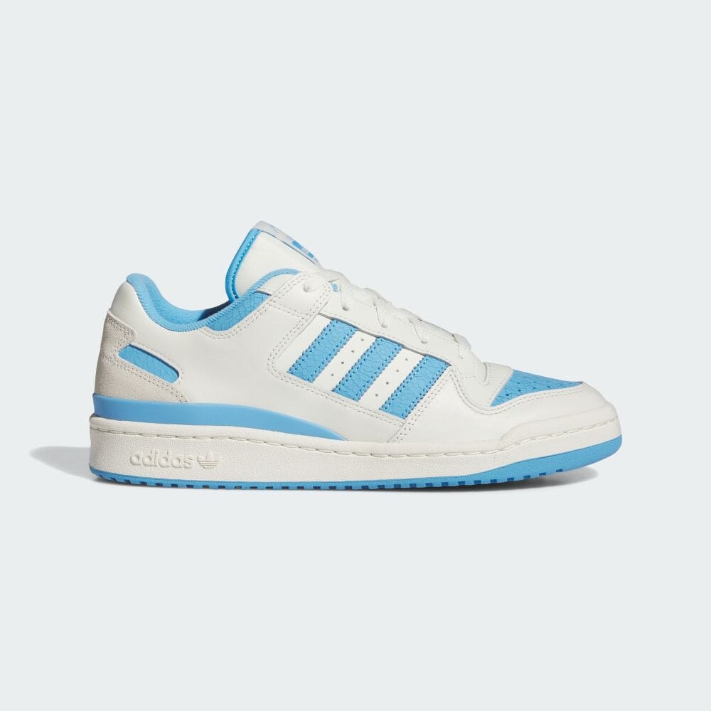 【2024年 4/5 発売】adidas Originals FORUM LOW CL “Ivory/Semi Blue Burst” (アディダス オリジナルス フォーラム ロー “アイボリー/セミブルーバースト”) [IG3779]