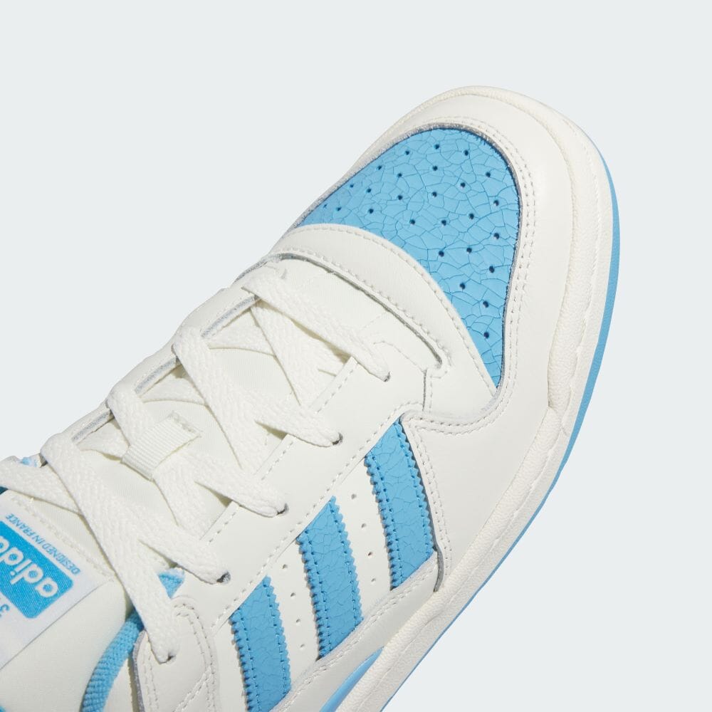 【2024年 4/5 発売】adidas Originals FORUM LOW CL “Ivory/Semi Blue Burst” (アディダス オリジナルス フォーラム ロー “アイボリー/セミブルーバースト”) [IG3779]