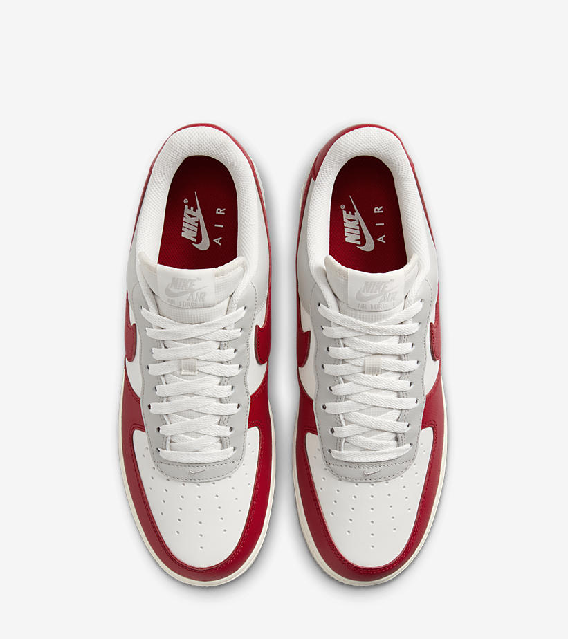 【2024年 発売予定】ナイキ エア フォース 1 ロー “ライトアイアンオール/ジムレッド” (NIKE AIR FORCE 1 LOW “Light Iron Ore/Gym Red”) [HJ9094-012]