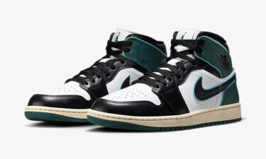 【2024年 発売予定】NIKE AIR JORDAN 1 MID “White/Oxidized Green” (ナイキ エア ジョーダン 1 ミッド “ホワイト/オキシダイズドグリーン”) [FQ7818-100]