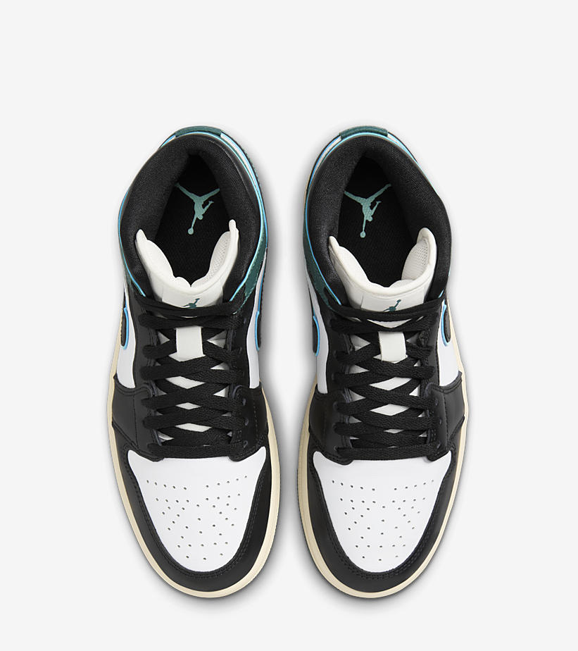 【2024年 発売予定】NIKE AIR JORDAN 1 MID “White/Oxidized Green” (ナイキ エア ジョーダン 1 ミッド “ホワイト/オキシダイズドグリーン”) [FQ7818-100]