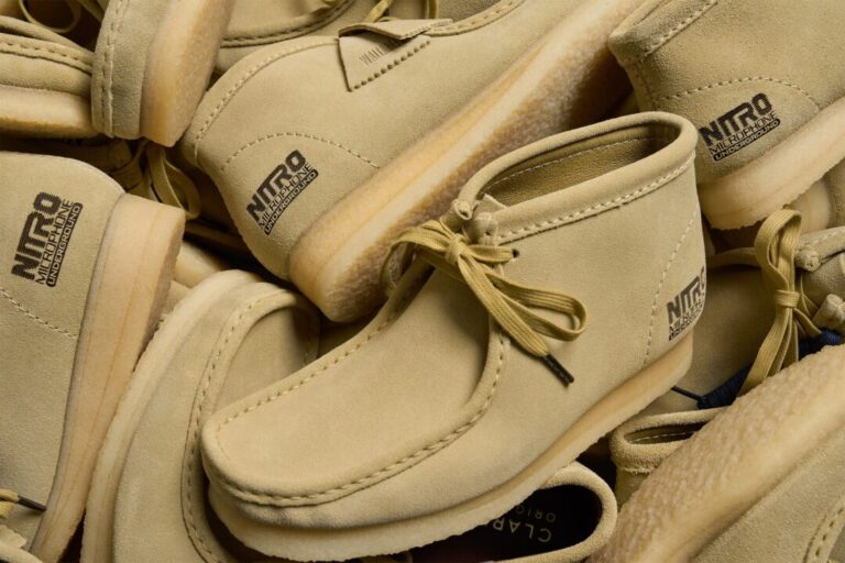 Clarks ORIGINALS Wallabee Boot Custom Project NITRO MICROPHONE 