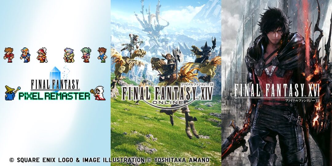 「天野喜孝」「XIV」「XVI」のユニクロ UT × ファイナルファンタジー コラボが2024年 6月下旬 発売！ (UNIQLO FINAL FANTASY)