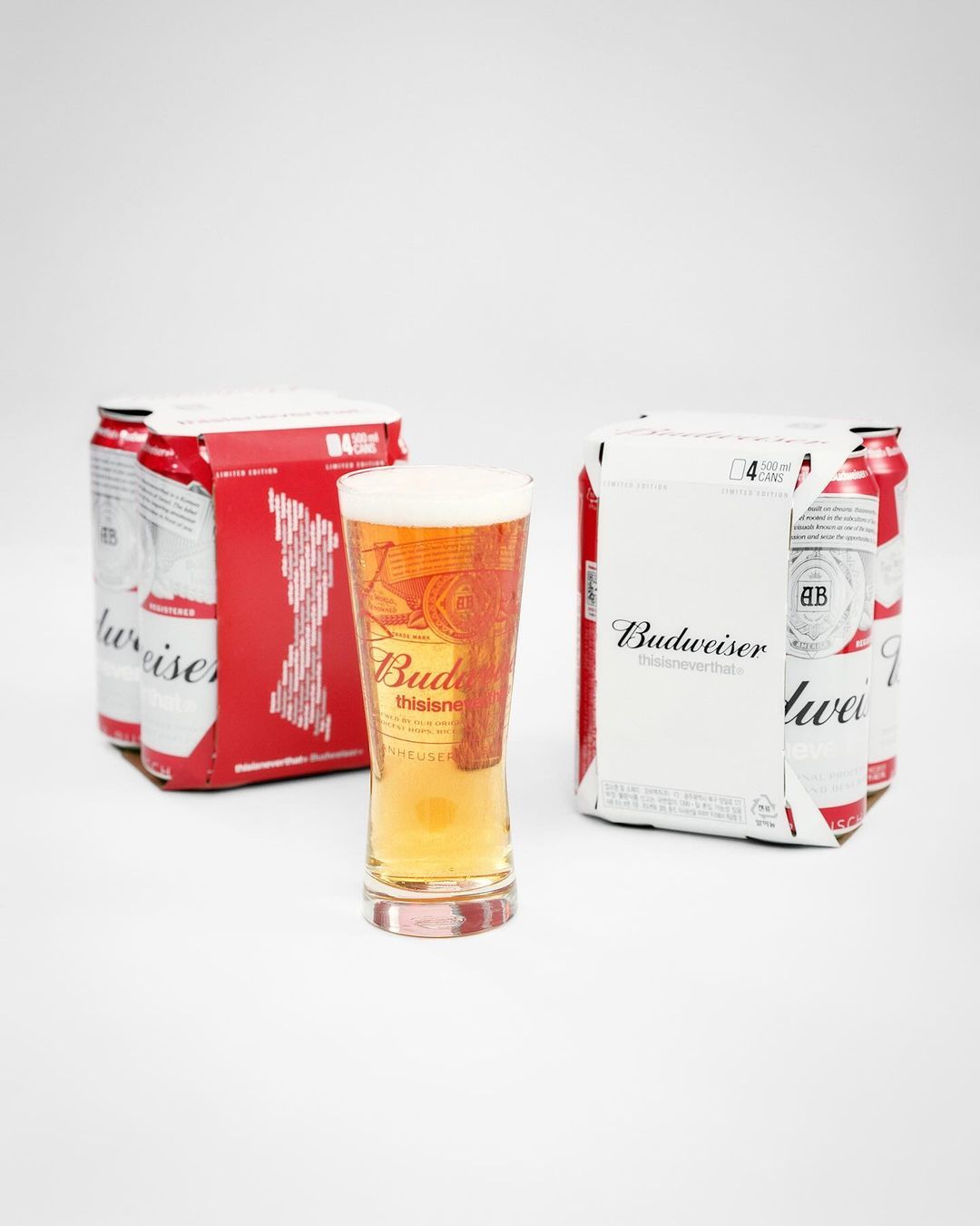 thisisneverthat × Budweiser コラボレーションが2024年 4/26 発売 (ディスイズネバーザット バドワイザー)