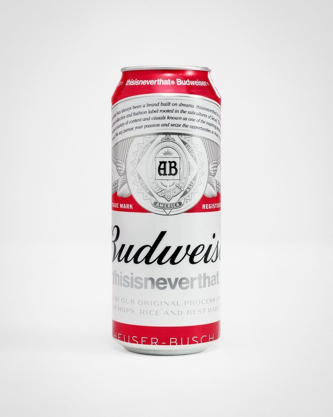 thisisneverthat × Budweiser コラボレーションが2024年 4/26 発売 (ディスイズネバーザット バドワイザー)