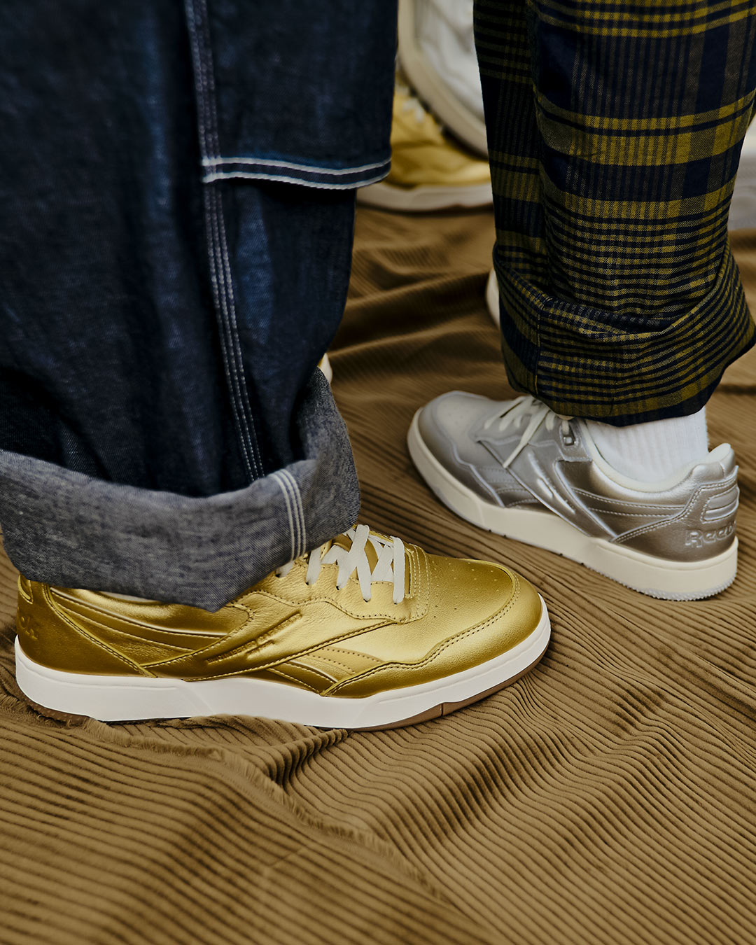 【2024年 4/26 発売】ENGINEERED GARMENTS x REEBOK BB 4000 II “Gold/Silver” (エンジニアド ガーメンツ リーボック)