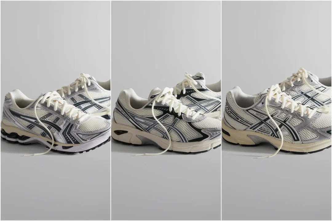 【2024年 4/13 発売】KITH for ASICS "Vintage Tech" GEL-1130/GEL-2160/GEL-KAYANO (キス アシックス "ビンテージテック") [AI1203S565.100/AI1203S566.100/AI1203S567.100]