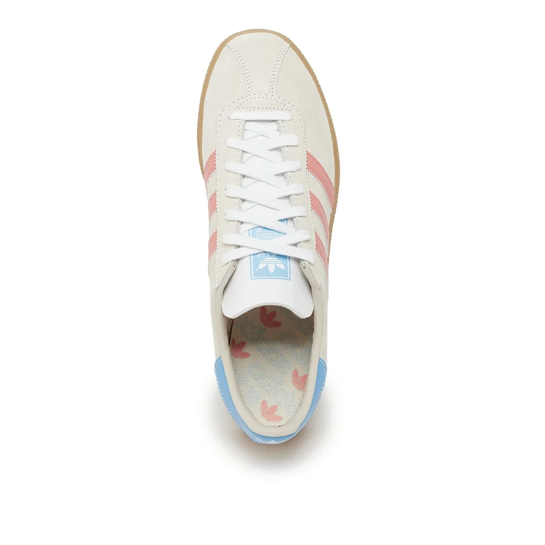 【2024年 5/6 発売】adidas Originals MUNCHEN 24 “Wonder Clay/Semi Blue Burst” (アディダス オリジナルス ミュンヘン “ホワイト/ブルー”) [IG6282]