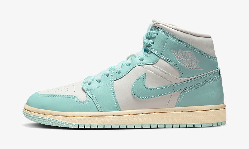 【2024年 発売予定】ナイキ ウィメンズ エア ジョーダン 1 ミッド “セイル/ライトデュー” (NIKE WMNS AIR JORDAN 1 MID “Sail/Light Dew”) [BQ6472-132]