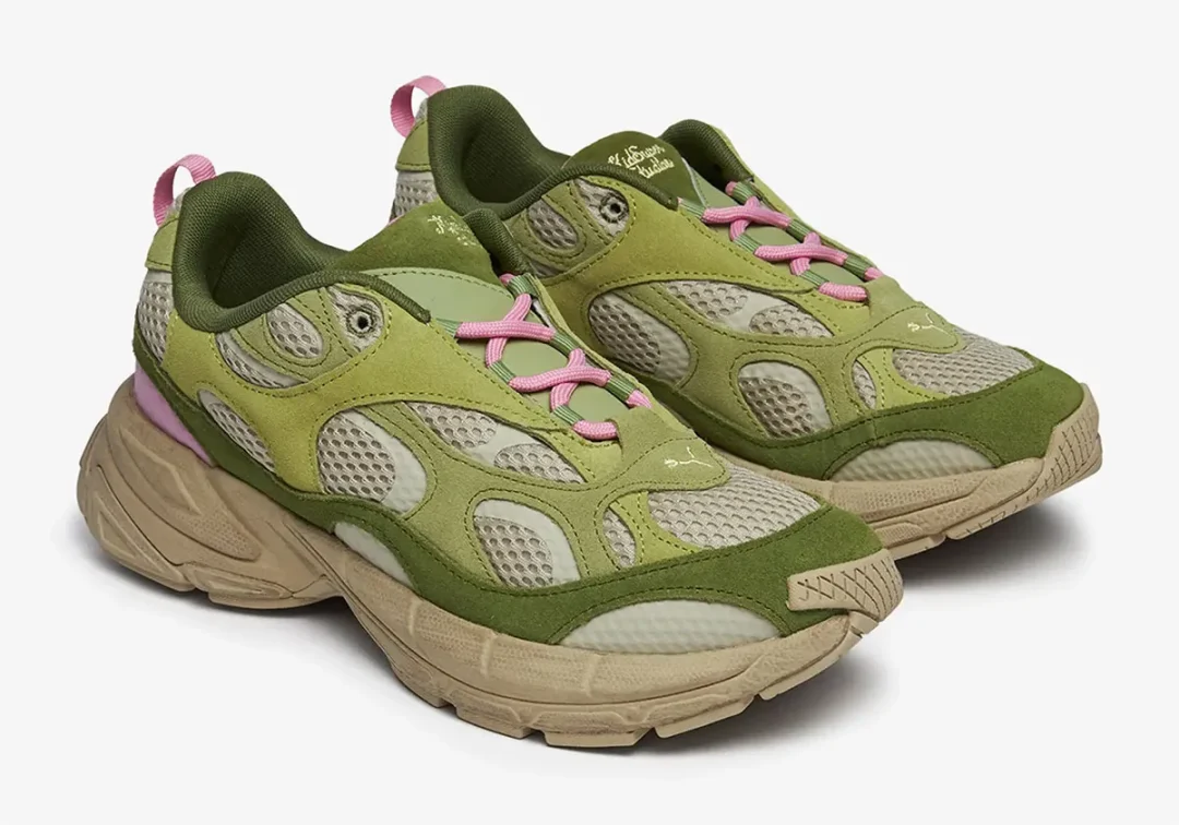 【2024年 4/13 発売】KidSuper Studios × PUMA VELOPHASIS NU “Olive Green/Totally Taupe” (キッドスーパー ストゥディオス プーマ) [396778-01/396778-02]