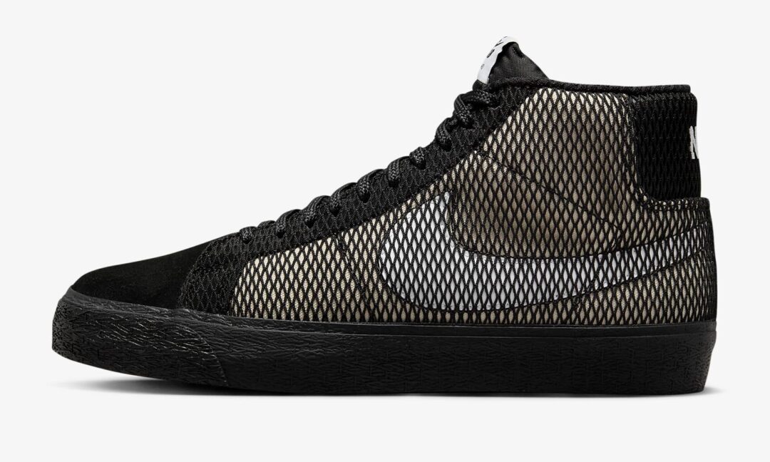 【2024年 4/15 発売】NIKE SB ZOOM BLAZER MID Premium “Mesh/White/Black” (ナイキ ズーム ブレーザー ミッド プレミアム “メッシュ/ホワイト/ブラック”) [FN6038-100]