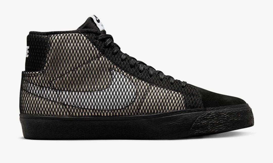 【2024年 4/15 発売】NIKE SB ZOOM BLAZER MID Premium “Mesh/White/Black” (ナイキ ズーム ブレーザー ミッド プレミアム “メッシュ/ホワイト/ブラック”) [FN6038-100]