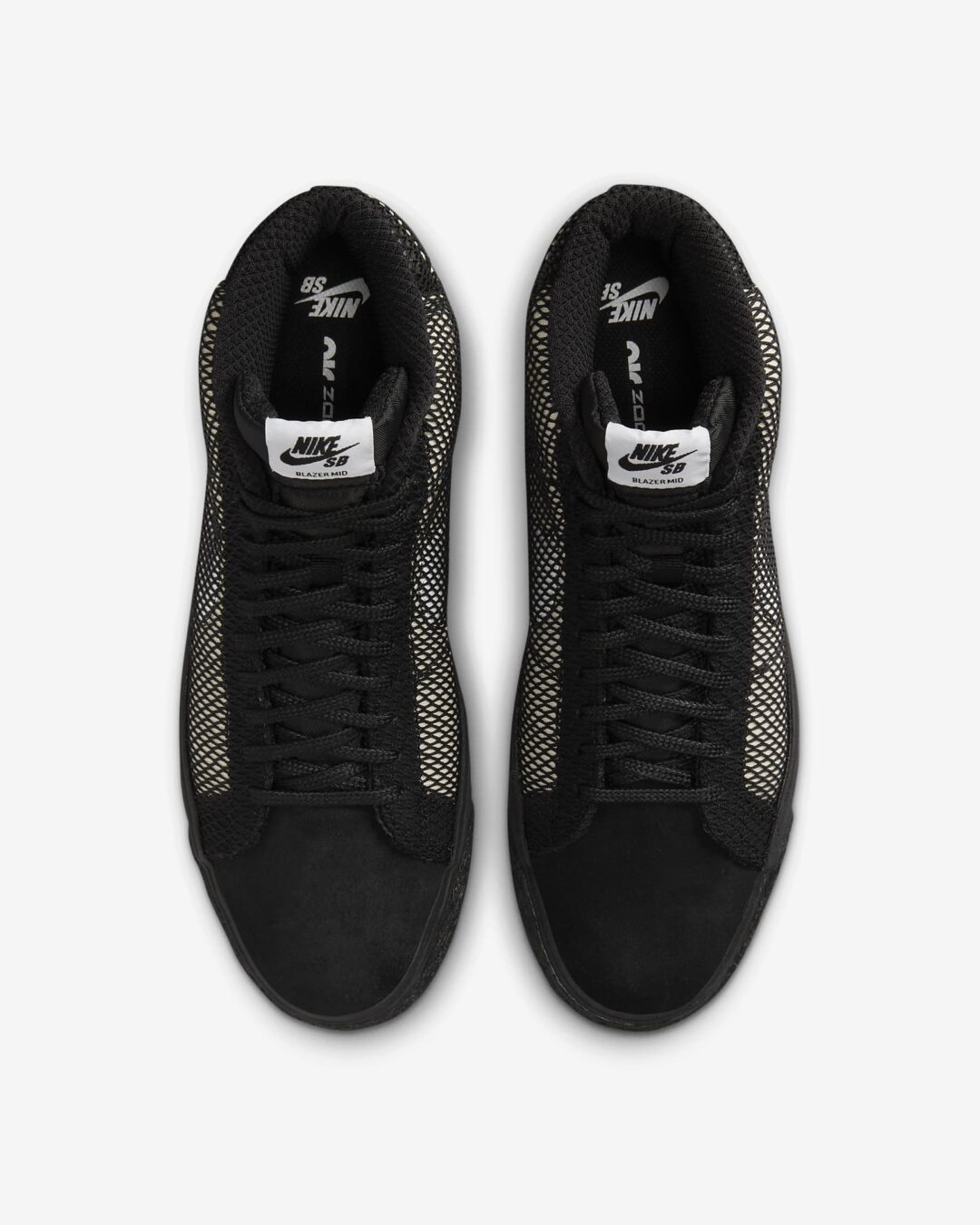 【2024年 4/15 発売】NIKE SB ZOOM BLAZER MID Premium “Mesh/White/Black” (ナイキ ズーム ブレーザー ミッド プレミアム “メッシュ/ホワイト/ブラック”) [FN6038-100]