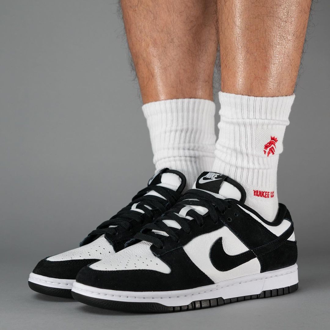 【2024年 7/8 発売】ナイキ ダンク ロー “スエードパンダ/ホワイト/ブラック” (NIKE DUNK LOW “Suede Panda/White/Black”) [FQ8249-100]