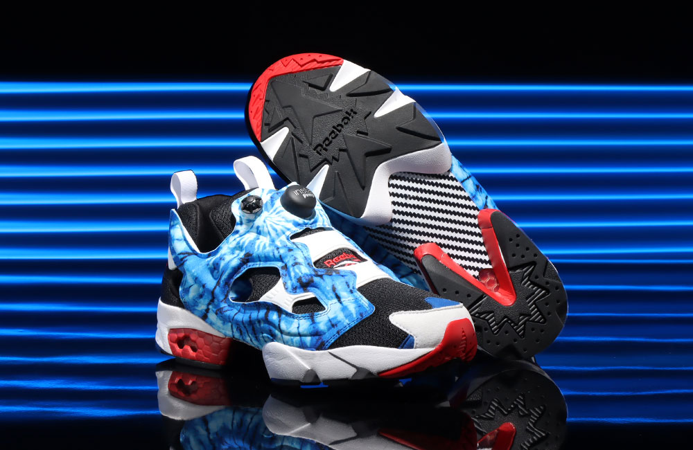 【2024年 5/3 発売】atmos × XLARGE × REEBOK INSTA PUMP FURY 94 “Tie-Dye/Blue” (アトモス エクストララージ リーボック インスタ ポンプ フューリー “タイダイ/ブルー”)