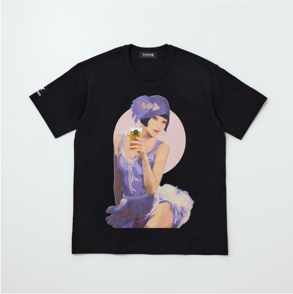 サッポロ 黒ラベル × WILDSIDE YOHJI YAMAMOTO コラボTシャツが4/1 数量限定発売 (SAPPORO ヨウジヤマモト)