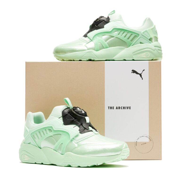 新品未使用　PUMA プーマ　アマゾンカラーシューズ‼️ 2024年 5/1 発売】PUMA DISC BLAZE METAL “Green Illusion/Fresh