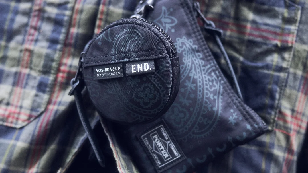 END. x PORTER “Bandana/Black” COLLECTIONが2024年 5/3 発売 (エンド ポーター “バンダナ/ブラック”)