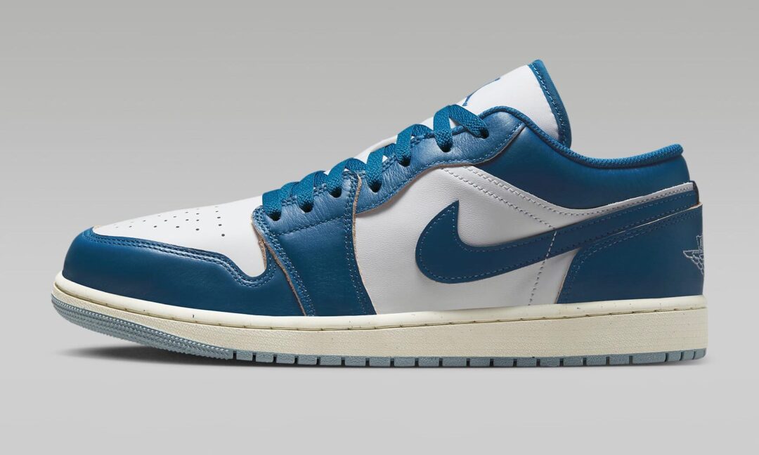 【2024年 4/27 発売】ナイキ エア ジョーダン 1 ロー SE “ホワイト/インダストリアルブルー″ (NIKE AIR JORDAN 1 LOW SE “White/Industrial Blue”) [FN5214-141]