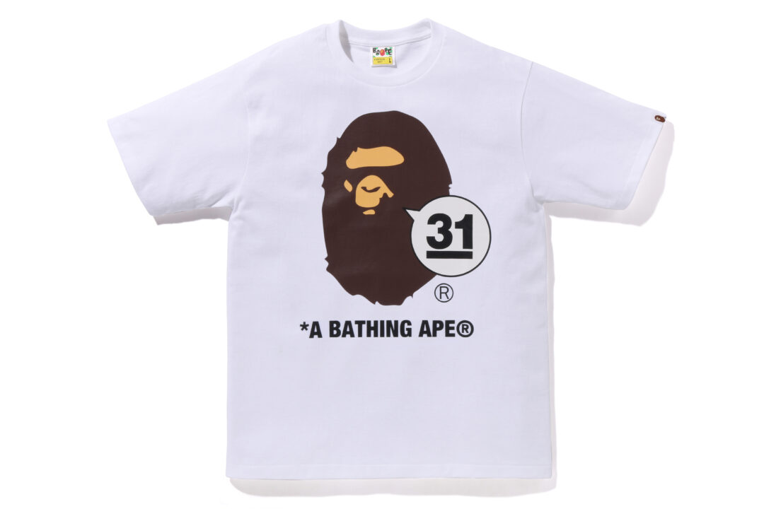 A BATHING APE 31周年を記念したコレクションが2024年 4/13 発売 (ア ベイシング エイプ)