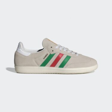 【2024年 4/19 発売】adidas Originals SAMBA OG “White/Green/Better Scarlet” (アディダス オリジナルス サンバ OG “クリスタルホワイト/グリーン/ベタースカーレット”) [IG1826]