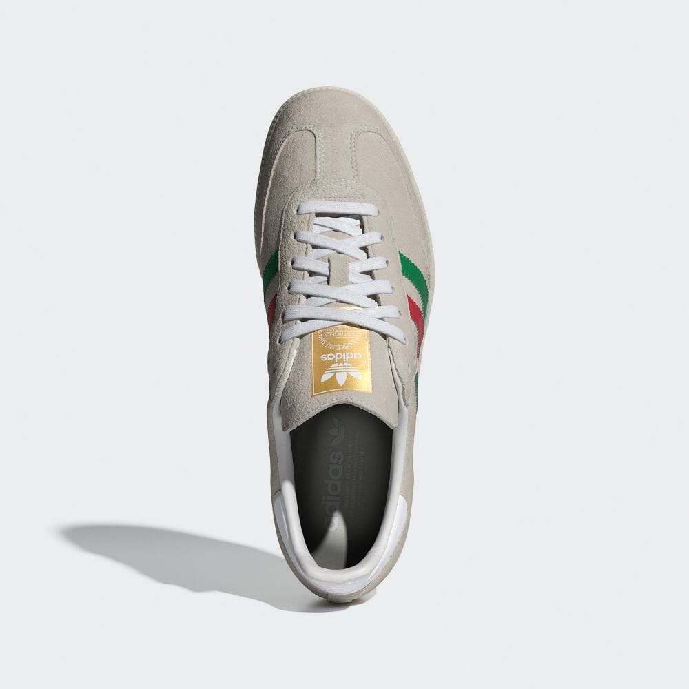 【2024年 4/19 発売】adidas Originals SAMBA OG “White/Green/Better Scarlet” (アディダス オリジナルス サンバ OG “クリスタルホワイト/グリーン/ベタースカーレット”) [IG1826]