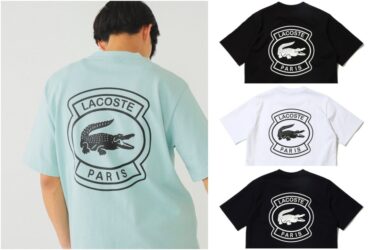 【2024年 6月下旬 発売】LACOSTE for BEAMS / 別注 ロゴ Tシャツ (ラコステ ビームス)