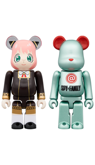 【2024年 8月 発売予定】「SPYXFAMILY」のアーニャがBE@RBRICKになって登場 (べアブリック スパイファミリー)