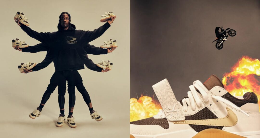 【国内 2024年 4/30 発売】TRAVIS SCOTT NIKE JORDAN JUMPMAN JACK TR “Sail/Dark Mocha” (トラビス・スコット × ナイキ ジョーダン ジャンプマンジャック トレーナー “セイル/ダークモカ”) [FZ8117-100]