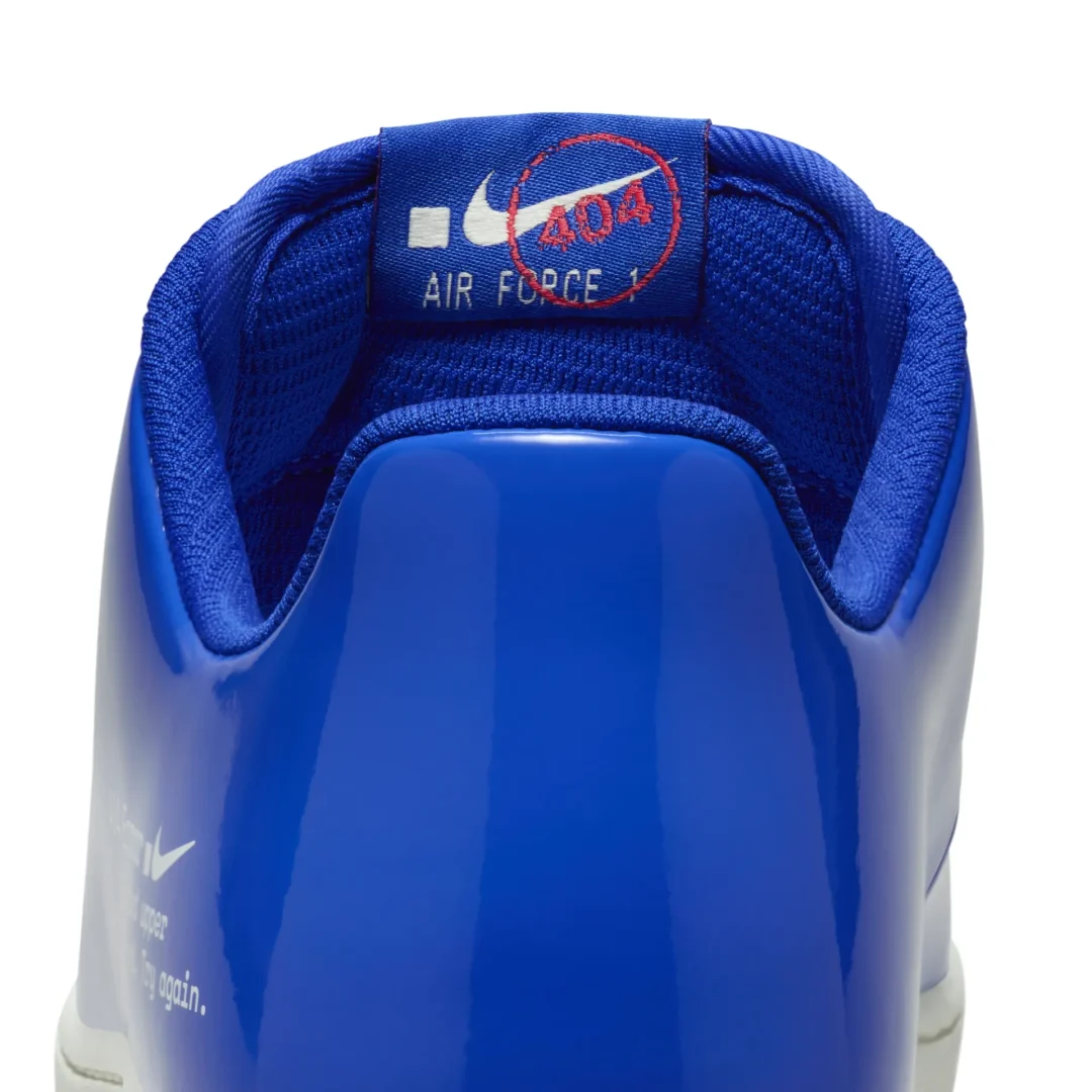 【2024年 夏 発売予定】.SWOOSH Exclusive NIKE AIR FORCE 1 LOW “404 Error/Racer Blue/White” (ドットスウッシュ ナイキ エア フォース 1 ロー “404エラー/レーザーブルー/ホワイト”) [HF4298-100]