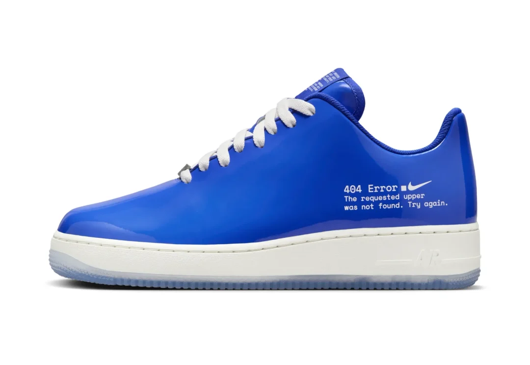 【2024年 夏 発売予定】.SWOOSH Exclusive NIKE AIR FORCE 1 LOW “404 Error/Racer Blue/White” (ドットスウッシュ ナイキ エア フォース 1 ロー “404エラー/レーザーブルー/ホワイト”) [HF4298-100]